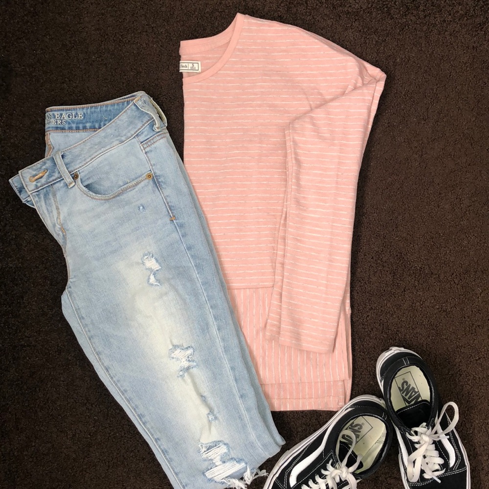 American Eagle - Ripped Skinny Jeans